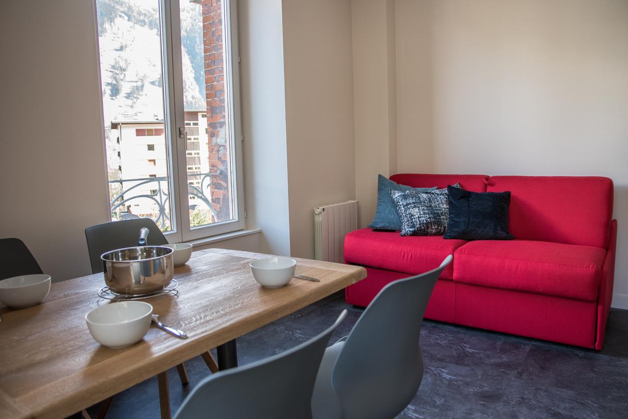 Appart'Hotel Aiguille Verte&Spa Chamonix Exterior foto