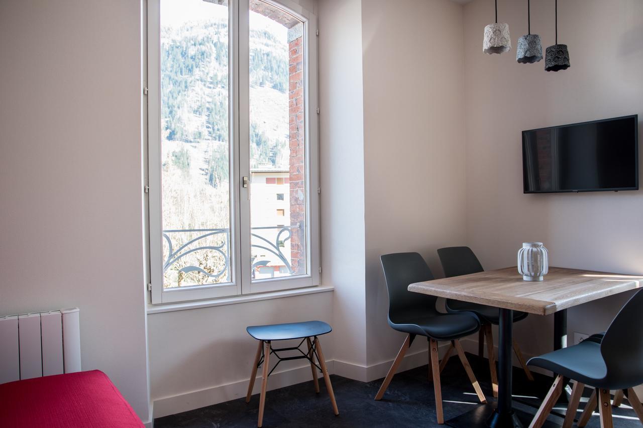 Appart'Hotel Aiguille Verte&Spa Chamonix Exterior foto