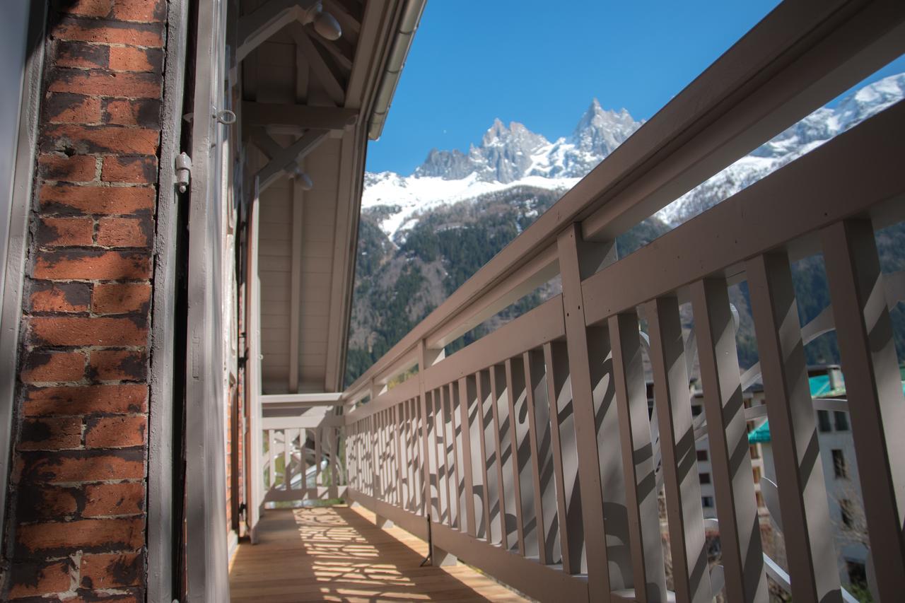 Appart'Hotel Aiguille Verte&Spa Chamonix Exterior foto