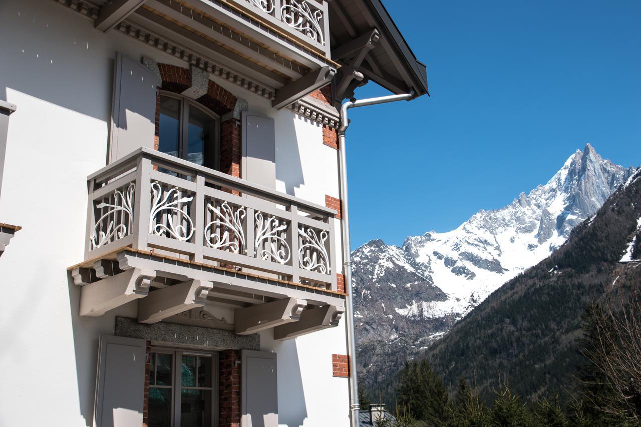 Appart'Hotel Aiguille Verte&Spa Chamonix Exterior foto
