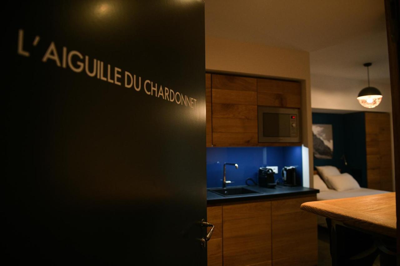 Appart'Hotel Aiguille Verte&Spa Chamonix Exterior foto