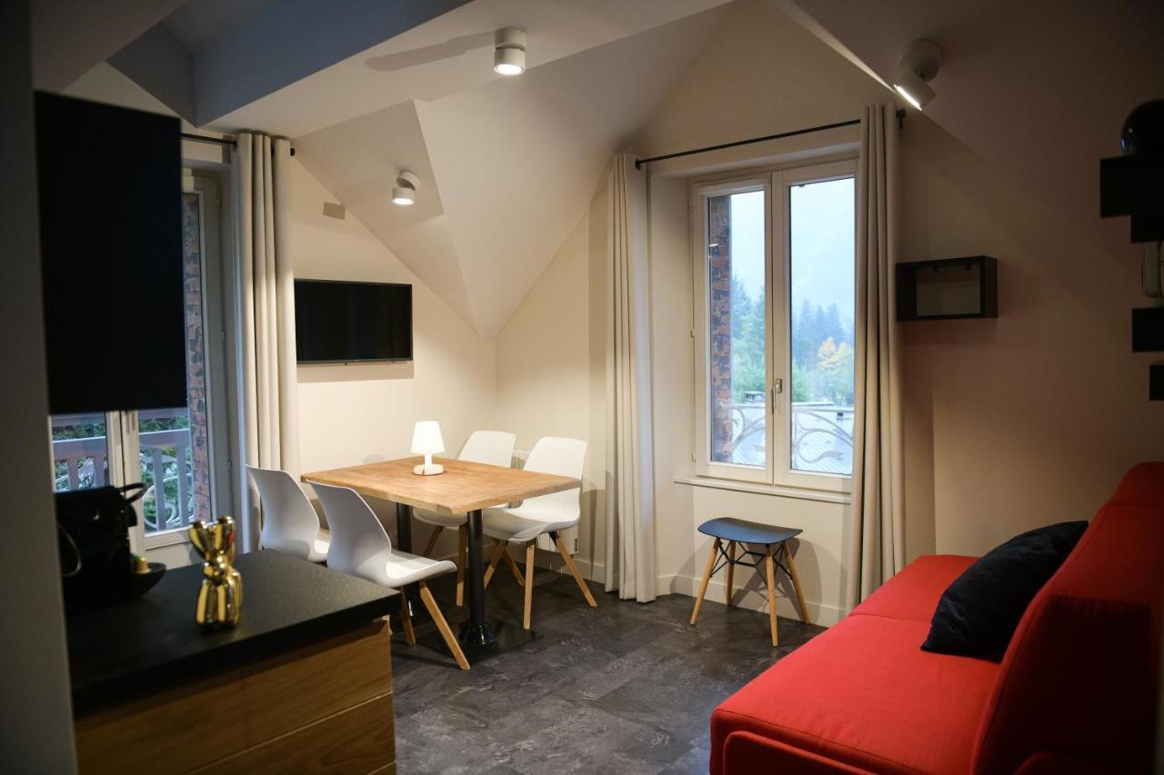 Appart'Hotel Aiguille Verte&Spa Chamonix Exterior foto